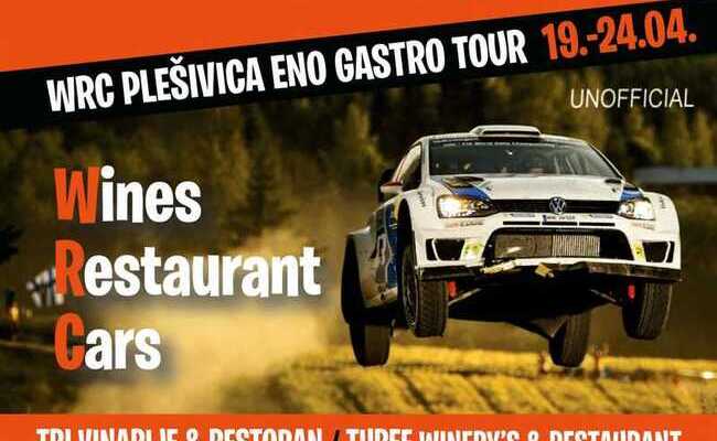 WRC RALLY eno-gastro tura na Plešivici 
